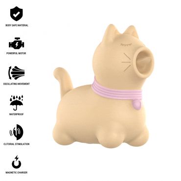 INTENSE TOULOUSE ESTIMULADOR CON LENGUA ROTATIVA 360aº AMARILLO