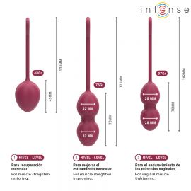 INTENSE CHARLI KIT BOLAS KEGEL VIOLET