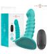 INTENSE BUFFY VIBRADOR TALLA S DISEaO EN ESPIRAL 10 VIBRACIONES AZUL CONTROL REMOTO