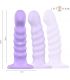 INTENSE BRENDA VIBRADOR TALLA M DISEaO EN ESPIRAL 10 VIBRACIONES MORADO CONTROL REMOTO