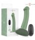 INTENSE BECCA VIBRADOR CON VENTOSA 10 VIBRACIONES VERDE CONTROL REMOTO