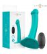 INTENSE KATIE VIBRADOR CON VENTOSA 10 VIBRACIONES AZUL OSCURO CONTROL REMOTO