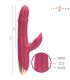 INTENSE CHLOE VIBRADOR MULTIFUNCIaN 3 EN 1 ROJO