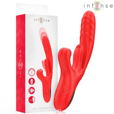 INTENSE KAROL VIBRADOR MULTIFUNCIaN EMPUJE SUCCION ESTIMULACIaN