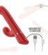 INTENSE LELE VIBRADOR MULTIFUNCIaN ROTATORIO OSCILACIaN ESTIMULACIaN ROJO