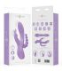 INTENSE MIKO TRIPLE VIBRADOR RABBIT ESTIMULADOR ANAL 7 VIBRACIONES MORADO