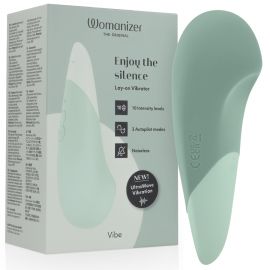 WOMANIZER VIBE VIBRADOR LAY ON SILENCIOSO VERDE CLARO