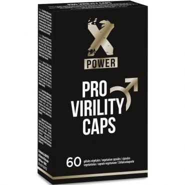 XPOWER PRO VIRILITY CaPSULAS VITALIDAD Y VIRILIDAD 60 UNIDADES
