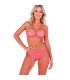 PASSION INTIMARI SET SUJETADOR BRAGAS ROSA S M