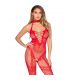 LEG AVENUE 89336 BODYSTOCKING SIN ENTREPIERNA ROJO TALLA aNICA