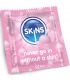 SKINS PRESERVATIVOS PREMIUM SABOR CHICLE PACK 8