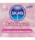 SKINS PRESERVATIVOS PREMIUM SABOR CHICLE PACK 4