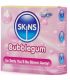 SKINS PRESERVATIVOS PREMIUM SABOR CHICLE PACK 4