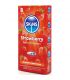 SKINS PRESERVATIVOS PREMIUM SABOR FRESA PACK 8