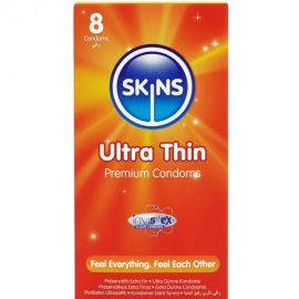 SKINS ULTRAFINOS PRESERVATIVOS PREMIUM PACK 8