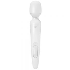 SATISFYER WAND ERLAND MASAJEADOR VIBRADOR BLANCO