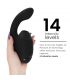 WOMANIZER DUO NEXT ESTIMULADOR VIBRADOR DUAL CLaTORIS PUNTOaG NEGRO