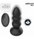 ADDICTED TOYS PLUG ANAL VIBRADOR THRUSTING Y LUZ LED CONTROL REMOTO