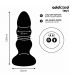 ADDICTED TOYS PLUG ANAL VIBRADOR THRUSTING Y LUZ LED CONTROL REMOTO