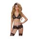 LIVCO CORSETTI FASHION BELITA LC 90231 SUJETADOR PANTY LIGUERO NEGRO L XL