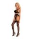 LIVCO CORSETTI FASHION MORIDAM LC 90552 SUJETADOR LIGUERO PANTY NEGRO L XL