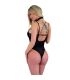 LIVCO CORSETTI FASHION RUBIKA LC XG079 BODY CON GARGANTILLA NEGRO L
