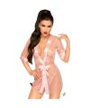 PENTHOUSE - MIDNIGHT MIRAGE PEIGNOIR ROSA S/L