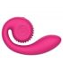 SNAIL VIBE GIZI LITE VIBRADOR DUAL PUNTO G Y CLaTORIS ROSA