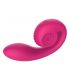 SNAIL VIBE GIZI LITE VIBRADOR DUAL PUNTO G Y CLaTORIS ROSA