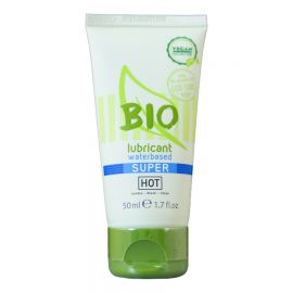 HOT BIO LUBRICANT LUBRICANTE BIO BASE AGUA SUPERGLIDE 50 ML