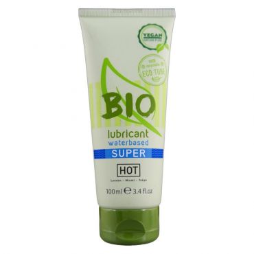 HOT BIO LUBRICANT LUBRICANTE BIO BASE AGUA SUPERGLIDE 100 ML