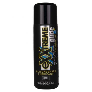 HOT EXXTREME GLIDE LUBRICANTE BASE SILICONA ACEITE CONFORT A 100 ML
