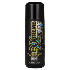 HOT EXXTREME GLIDE LUBRICANTE BASE SILICONA ACEITE CONFORT A 50 ML