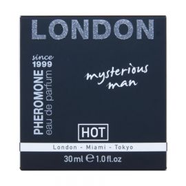 HOT PERFUME CON FEROMONAS LONDON MYSTERIOUS HOMBRE 30 ML