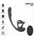 ADDICTED TOYS PLUG ANAL VIBRACIaN Y WAVING 360aº Y ESTIMULADOR TESTaCULOS