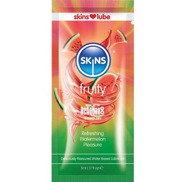 SKINS FRUITY LUBRICANTE BASE DE AGUA SANDaA MONODOSIS 5 ML
