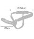HIDDEN DESIRE INFERNO STRAP ON FUNDA PARA PENE 20 CM