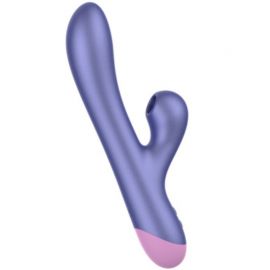 ROMP PULSE VIBRADOR RABBIT DUAL PUNTO G AZUL ELaCTRICO