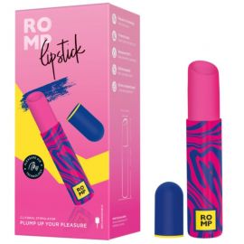 ROMP LIPSTICK ESTIMULADOR DE CLaTORIS PINTALABIOS 7 NIVELES