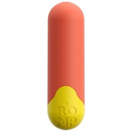 ROMP RIOT BALA VIBRADORA MULTIFUNCIaN NARANJA AMARILLA