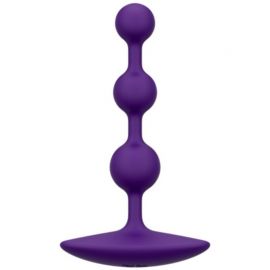 ROMP AMP PURPLE BOLAS ANALES FLEXIBLES DE SILICONA 125 CM MORADO