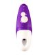 ROMP FREE ESTIMULADOR DE CLaTORIS CON TAPA 10 NIVELES RECARGABLE MORADO