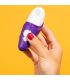 ROMP FREE ESTIMULADOR DE CLaTORIS CON TAPA 10 NIVELES RECARGABLE MORADO