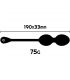 RITUAL NISHA BOLAS KEGEL RECARGABLES VIBRADORAS NEGRO