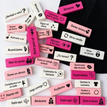 DIABLO PICANTE BOLSA DE 16 BLOQUES DEL AMOR VERSIaN ESPAaOL