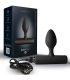 ROCKS OFF NOVA SOLARIS PLUG ANAL FINO RECARGABLE 16 FUNCIONES NEGRO