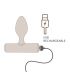 ROCKS OFF NOVA SOLARIS PLUG ANAL FINO RECARGABLE 16 FUNCIONES NEGRO