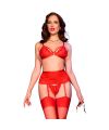 CHILIROSE - CR 4895 CONJUNTO 5 PIEZAS ROJO S