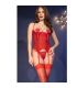 CHILIROSE CR 4893 SET CORSET ROJO S