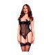 CHILIROSE CR 4893 SET CORSET NEGRO S